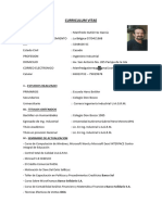 Curriculum Vitae Manfredo