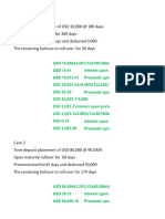 USD TIME DEPOST RATES Long Quiz Preterm (Cristine P. Masangcay)