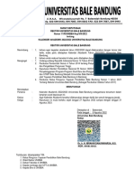 SK Rektor UNIBBA Tentang Kalender Akademik 2022 2023 Disebarkan Elektronik