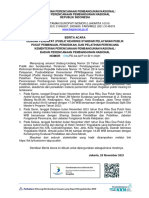 Berita Acara Public Hearing Pelayanan Publik Pusbindiklatren