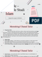 Metode-Metode Studi Islam