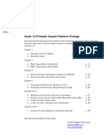 Sample Problems