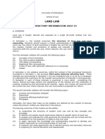 Land Law Module Guide 2022-23