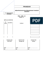 Prosedur Tanggap Darurat