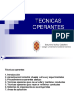 Técnicas Operantes