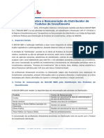 Informacoes Sobre A Remuneracao Do Distribuidor