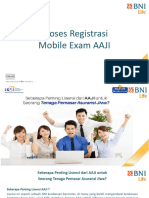 Panduan Registrasi Mobile Exam AAJI PDF Terbaru