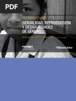 Análisis crítico Encuesta sexualidad, reproducción y desigualdades de género