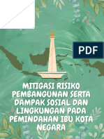 Mitigasi Risiko Pembangunan Serta Dampak Sosial Dan Lingkungan Pada Pemindahan Ibu Kota Negara