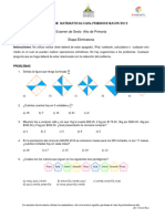 Examen Estatal GAU55 Sexto de Primaria-2019