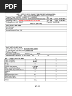 WPS & PQR of Ravindra Kumar