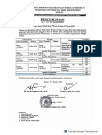 Jadwal Gladi Resik Wisuda