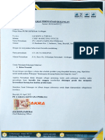 Surat Dukungan CV Duta Harapan