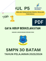 Modul Projek - Modul p5 Gaya Hidup Berkelanjutan - Fase D