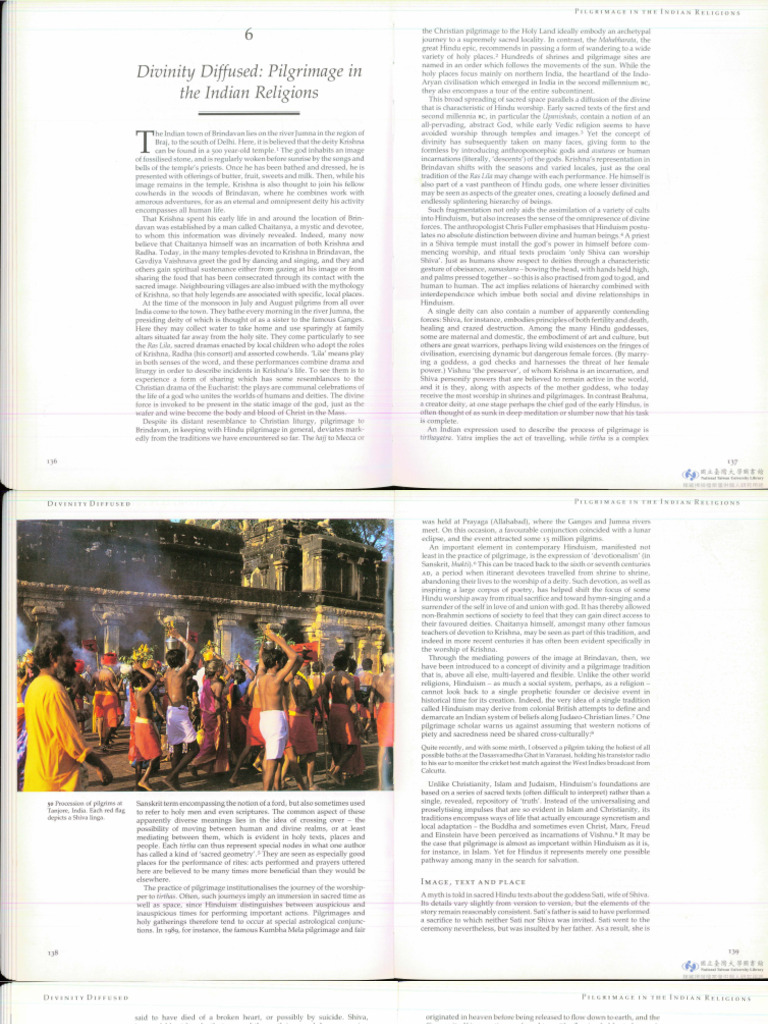 Pilgrimage in Indian Religions | PDF