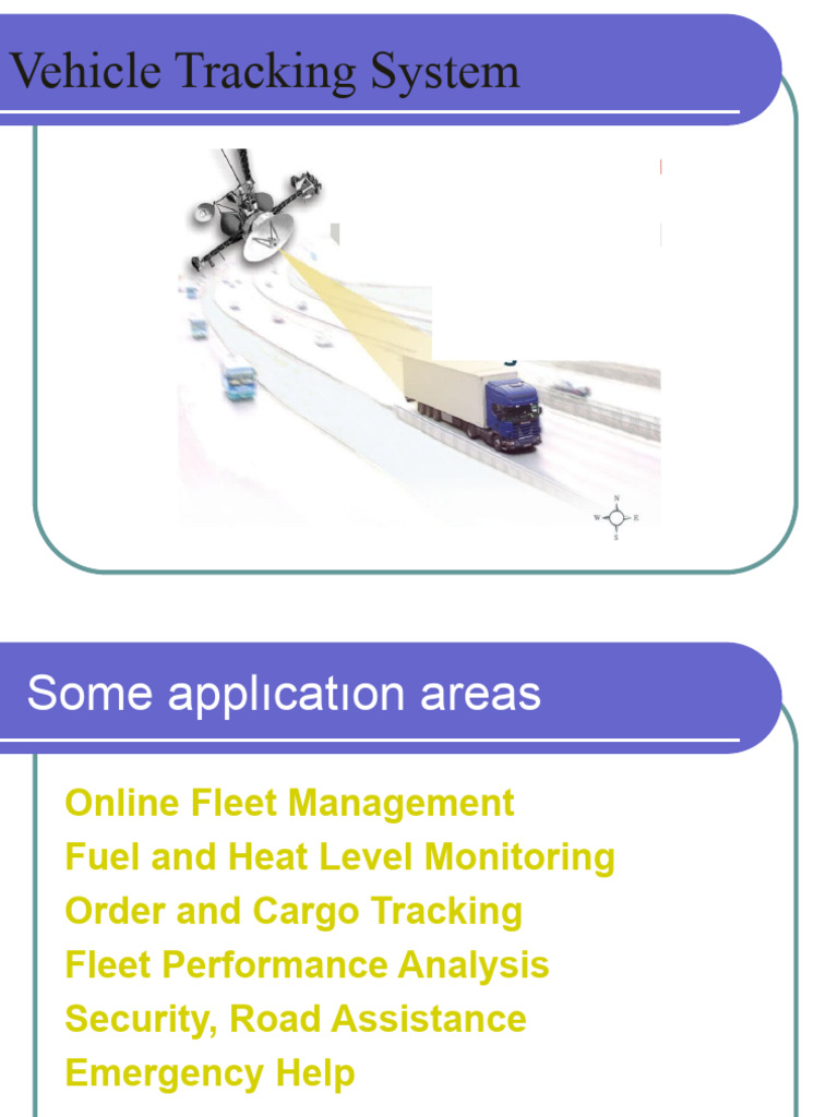 Vehicle Tracking System PDF Transport Vehicles