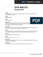 Rally3 Technical Specification
