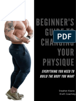 Beginners Guide To Changing Your Physique