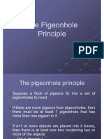 Pigeonhole Principle