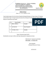 Surat Tugas Pertemuan Gugus