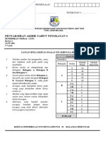 Soalan Pentaksiran Akhir Tahun Tingkatan 4 2022