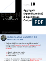 TOPIC 10 (Aggregate Expenditure Equilibrium Output)