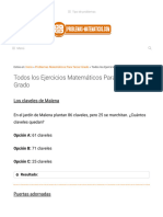 Problemas Matemáticos para Tercero de Primaria【2023】✓