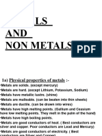 Metals and Non Metals Class 10