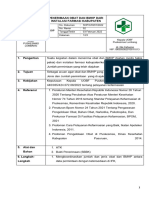 3.10.1 Penerimaan Obat Dan BMHP Dari Instansi Farmasi Kabupaten