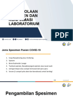 COVID19 ITS Pengelolaan Spesimen Dan Konfirmasi Laboratorium