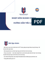 HUB-Nhap Mon Nganh HTTTQL - Huong Dan Tieu Luan