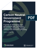 Carbon Neutral Government Programme A Guide To Managing Your Greenhouse Gas Emissions