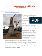 Travail Biographique Soldat Grande Guerre