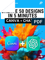 Create 50 Designs in 5 Minutes in Canva With ChatGPT