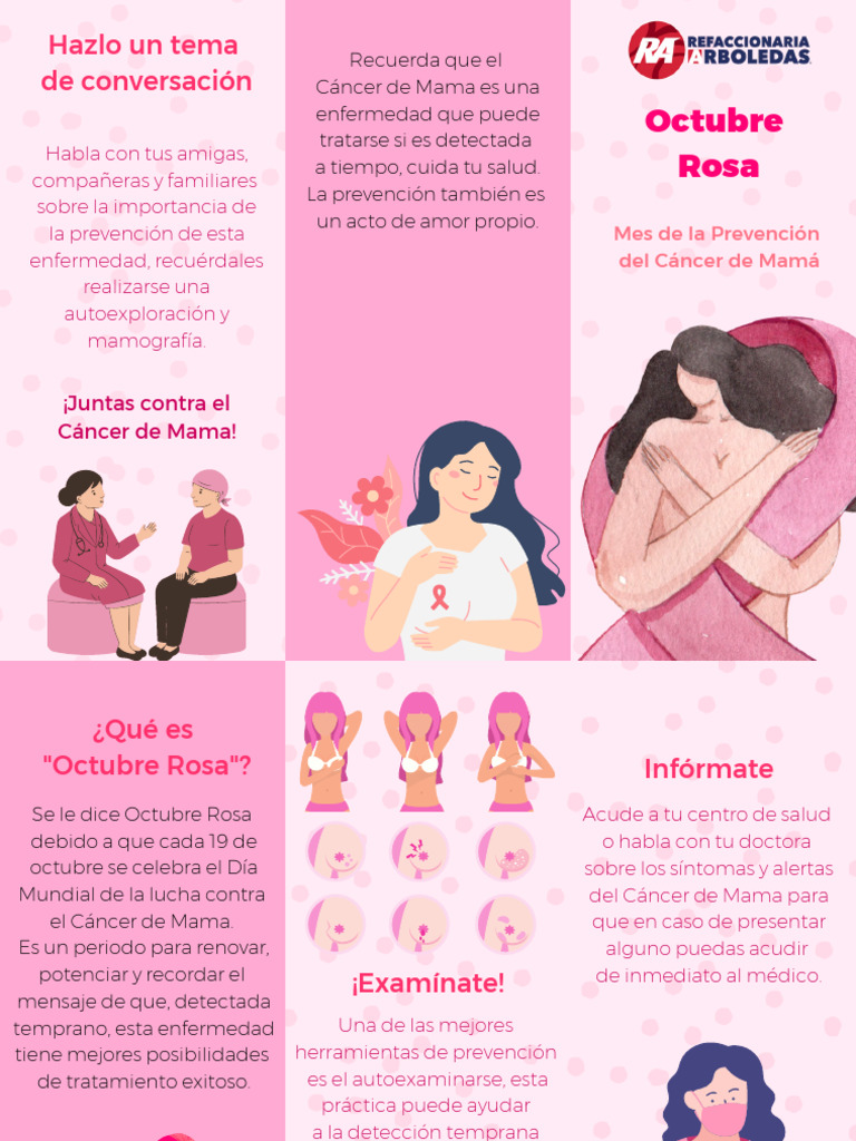 Prevención del Cáncer de Mama en Octubre Rosa | PDF