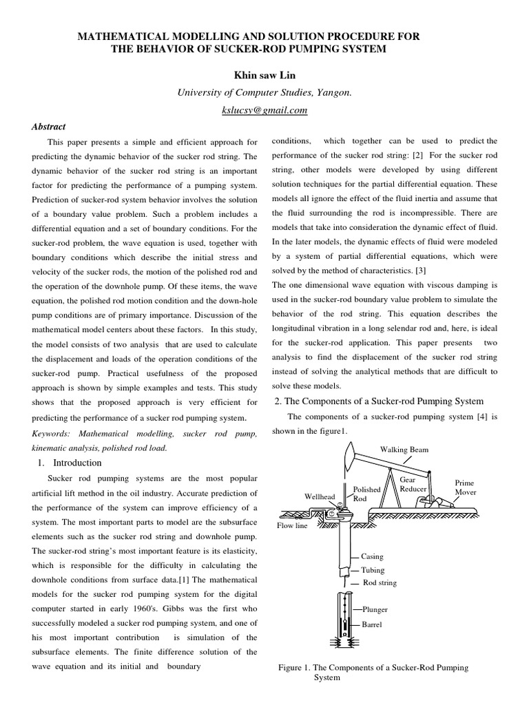 Mathematical Modelling And Control Scimago