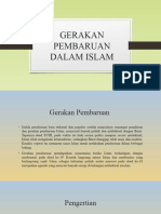 Gerakan Pembaharuan Dalam Islam