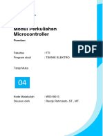 Microcontroller MODUL 4 - W5319013