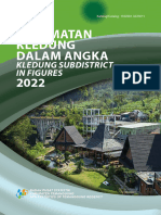 Kecamatan Kledung Dalam Angka 2022