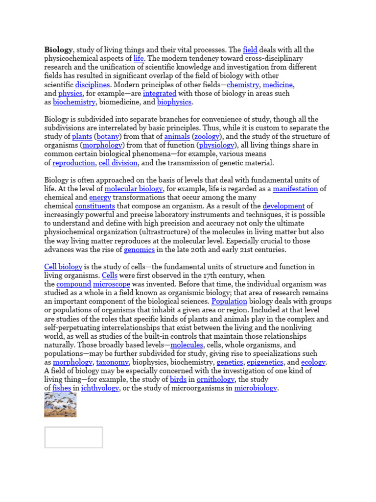 Biology | PDF