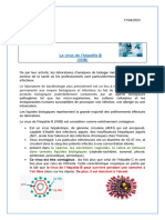 Le Virus de L'hépatite B (VHB)