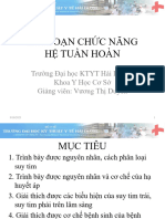 HTCN4 Bài Số 5- Rối Loạn Chức Năng Hệ Tuần Hoàn