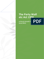 Party Wall Act June 2021