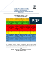 Horario 1 D