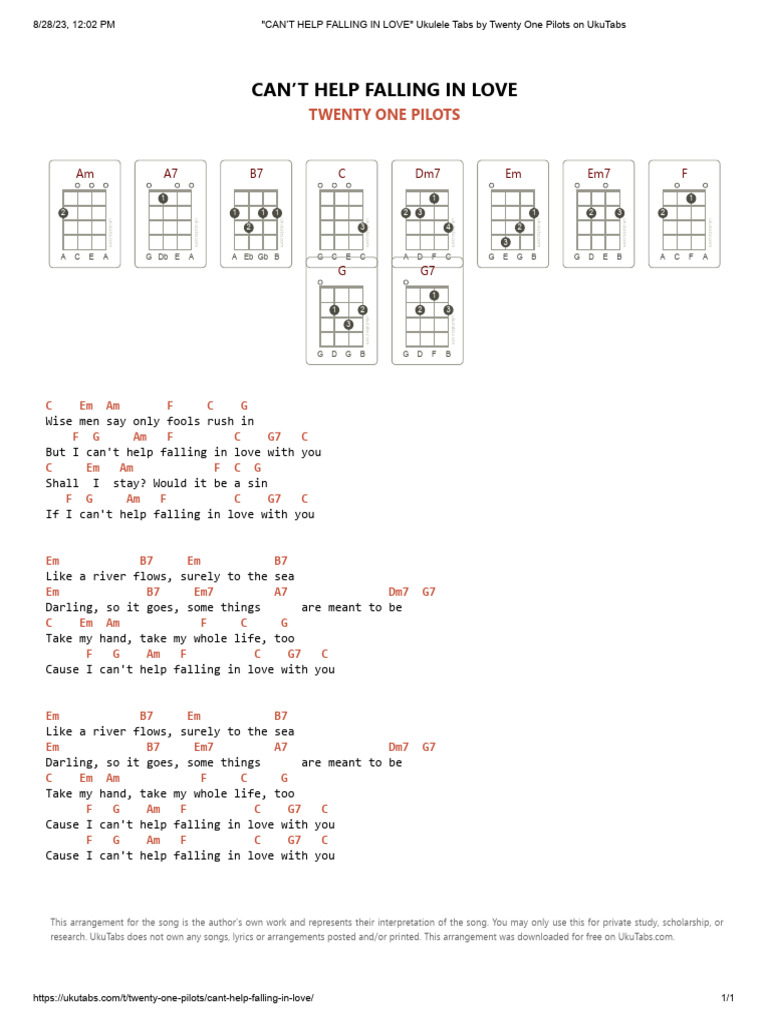 House Of Gold Sheet Music Twenty One Pilots Ukulele, 52 OFF