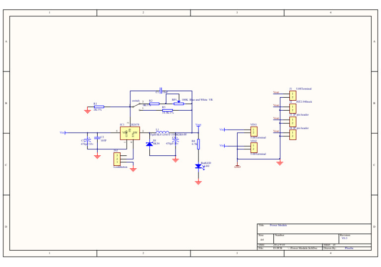 Power Module Schematic PDF