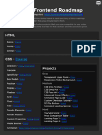 2021 Frontend Roadmap - Dark