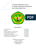 Atom Dan Penggambaranya Dan Perkembangan Teori Atom Serta Pengertian Bagian Subatomik Atom