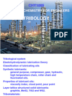 CHY1005 Module 02 - TRIBOLOGY Class Notes
