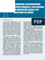 Eliminando A Discriminacao Contra Crianças Adolescentes e Pais Baseada em Orientacao Sexual e Ou Identidade de Genero